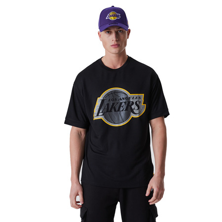 Neu Era NBA L.A. Lakers Outline Mesh überdimensioniert Tee