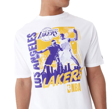 New Era NBA L.A Lakers Player Graphic Oversized T-Shirt