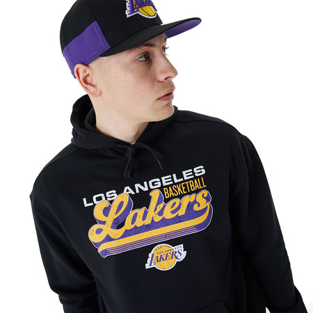 Neu Era NBA L.A. Lakers Retro Graphic Oversized Hoodie "Black"