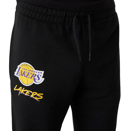 Neu Era NBA L.A Lakers Script Logo Jogger "Schwarz"