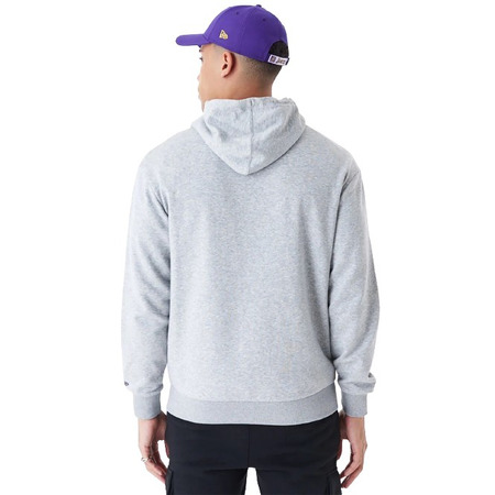 Neu Era NBA L.A. Lakers Script Oversized Pullover Hoodie "Grey"