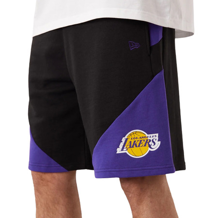 Neu Era NBA L.A Lakers Team Logo Kurz "Black-Purple"