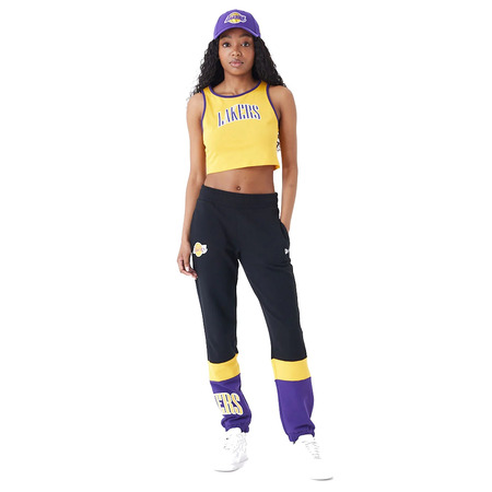 Neu Era NBA L.A. LAkers Frauen Farbe Block Joggers