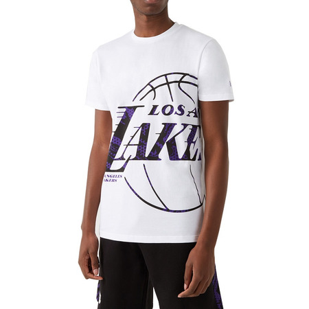 Neu Era NBA LA Lakers Oil Slick Infill Logo T-Shirt