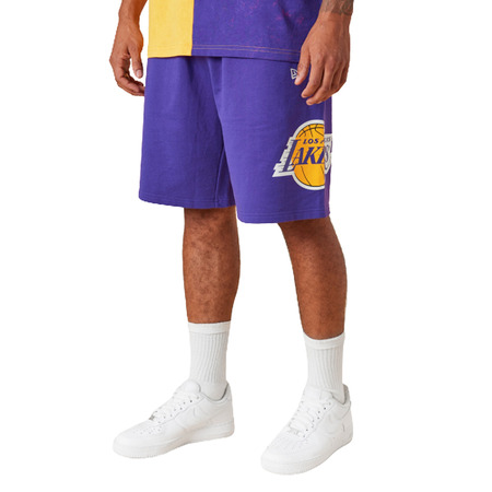 Neu Era NBA LA Lakers Washed Team Logo Kurz "Purple"