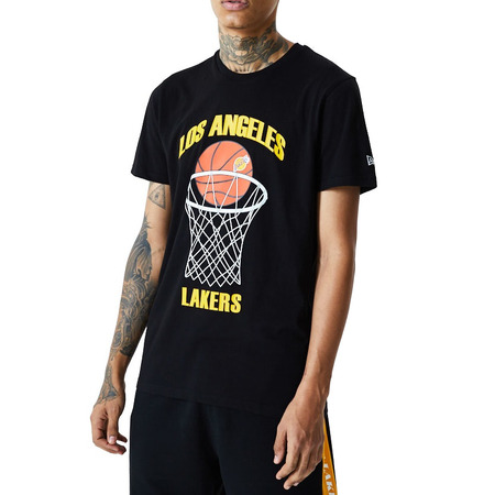 Neu Era NBA Los Angeles Lakers Basketball Tee