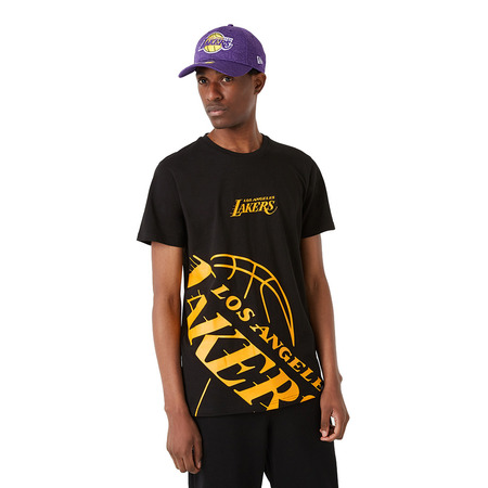 Neu Era NBA Los Angeles Lakers Großes Logo T-Shirt