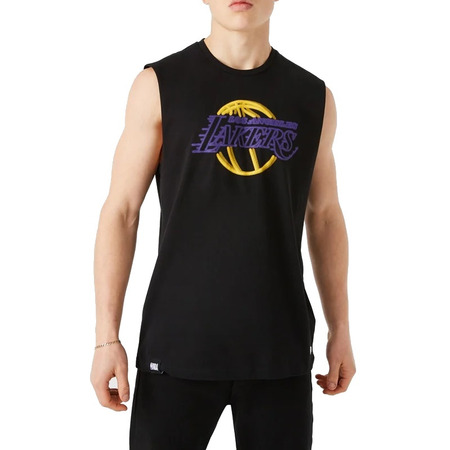 Neu Era NBA Los Angeles Lakes Neon ärmellose Tee