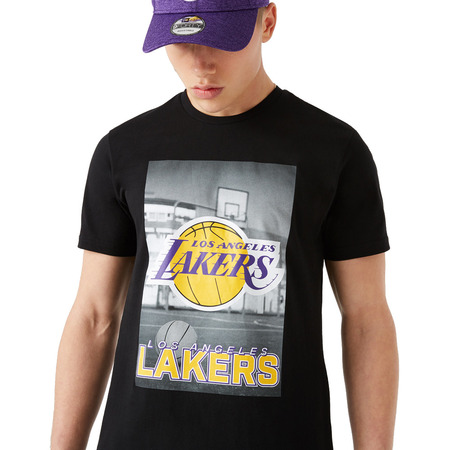 New Era NBA Los Angeles Lakers Photography Tee "Black"