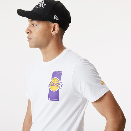 Neu Era NBA Los Angeles Lakers Repeat Back Logo Tee