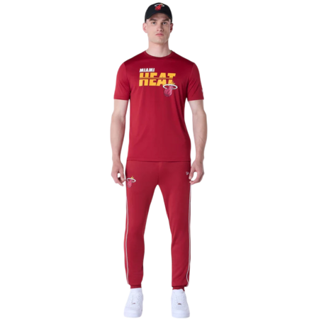 New Era NBA Miami Heat Essentials Tee "Dark Red"