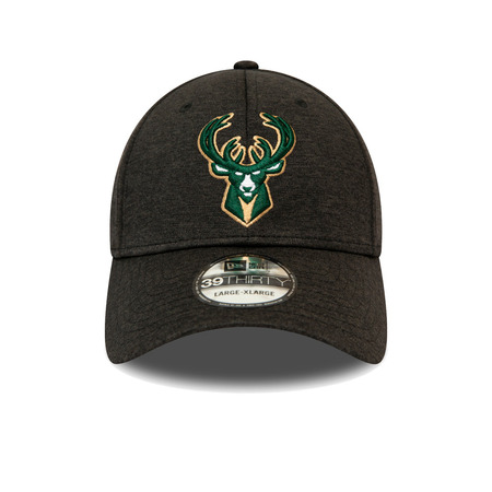 Neu Era NBA Milwaukee Bucks Black Base Team Pop 39THIRTY Cap