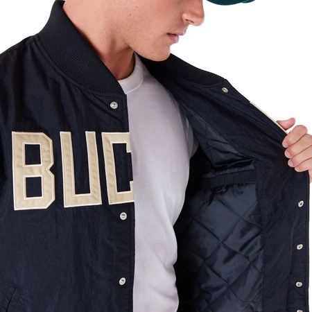 Neu Era NBA Milwaukee Bucks Bomber Jacket Panel