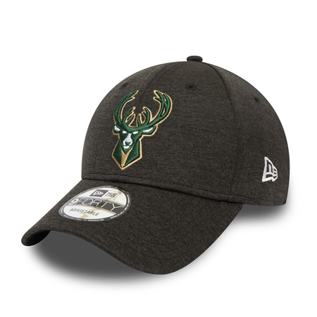 Neu Era NBA Milwaukee Bucks Shadow Tech Black 9FORTY Cap