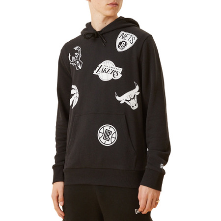 Neu Era NBA Multi Team Logo Hoodie "Black "