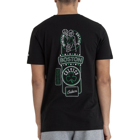 Neu Era NBA Neon Lichter Boston Celtics Tee