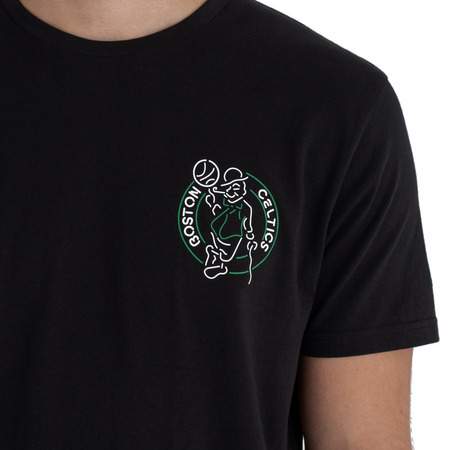 Neu Era NBA Neon Lichter Boston Celtics Tee