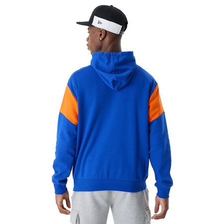 New Era NBA New York Knicks Farbe Block überdimensional Hoodie