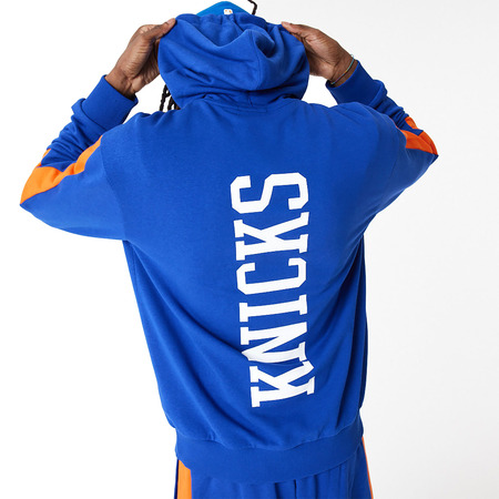 New Era NBA New York Knicks Farbe Block Pullover Hoodie