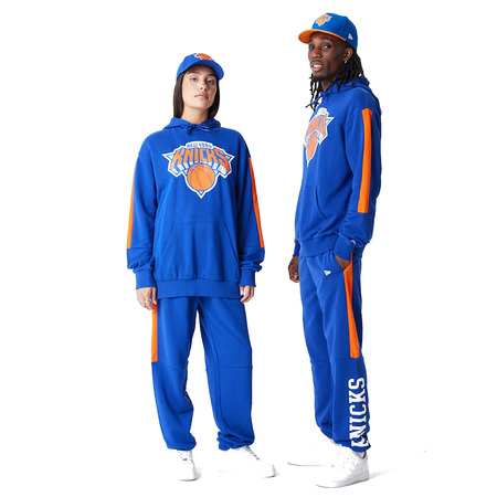 New Era NBA New York Knicks Farbe Block Pullover Hoodie