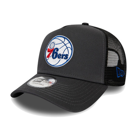 Neu Era NBA Philadelphia 76ERS Dark Base Team 9FORTY A-Frame Trucker Cap