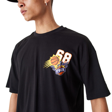 Neu Era NBA Phoenix Suns Arch Wordmark Oversized T-Shirt