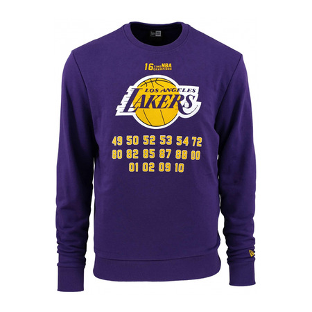 Neuer Era NBA Team Champion L.A Lakers Crewneck