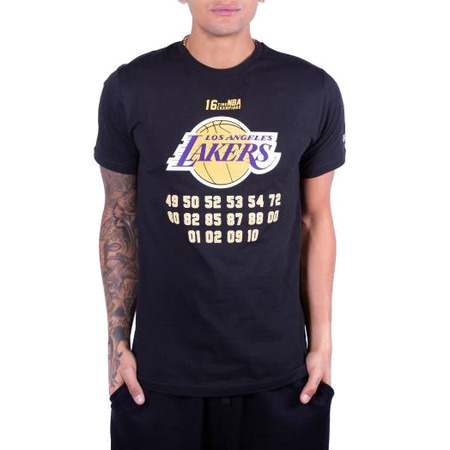 Neuer Era NBA Team Champion Los Angeles Lakes Tee