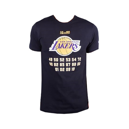 Neuer Era NBA Team Champion Los Angeles Lakes Tee