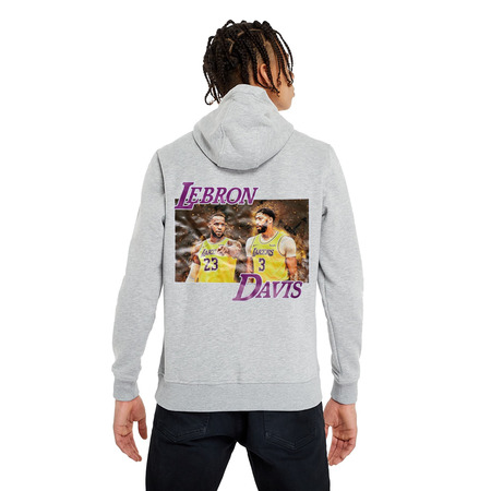 Neues Era NBA Team Logo L.A Lakers Po Hoody "Lebron-Davis"