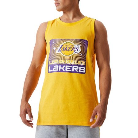 Neues Era NBA Team Los Angeles Lakers Graphic Tank Top