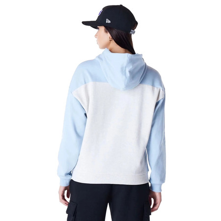 Neu Era NBA Damen LA Lakers Oversized Pullover Hoodie "Pastel Blue"