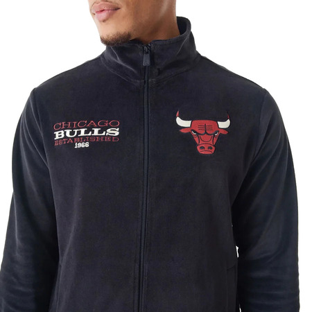 Neue Era NBA Chicago Bulls Lifestyle Velour Track Jacket