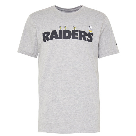 Neu Era NFL Snoopy Oakland Raiders X Peanuts T-Shirt "Grey"