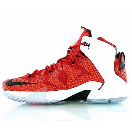 Lebron XII "Herz eines Löwen" (601/Universität rot/blanco)