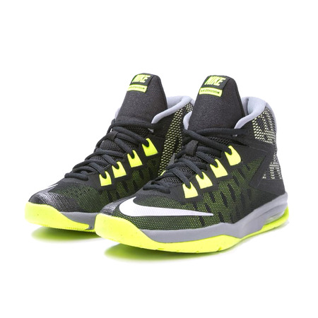 Nike Air Devosion GS "BlackVolt" (005/black/white/bright crimson)