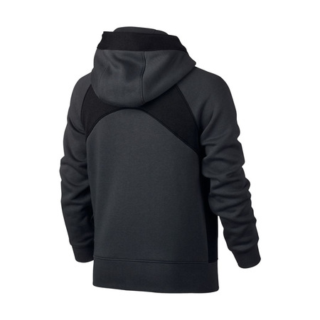 Nike Niño Air Hoodie Jungs (060/anthrazit/schwarz/elektrolime)