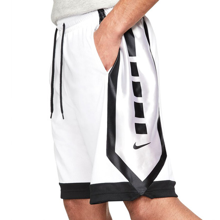 Nike Basketball Herren Dri-FIT Elite Shorts "WhiteBlack"