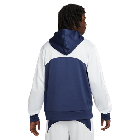 Nike Basketball Therma-FIT Starting 5 Pullover Hoodie "Navy-Grey"