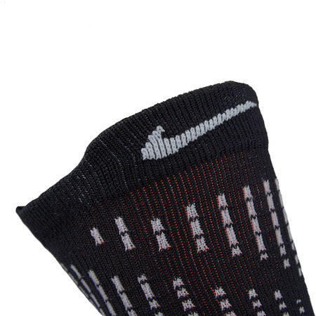 Nike Calcetines Elite Versatility Crew Disruptor (014/schwarz/max orange/weiß)