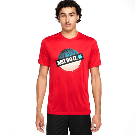 Nike Camiseta Dri Fit Basket nur tun es "Rot"