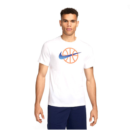 Nike T-Shirt Dri-FIT Basket "White"