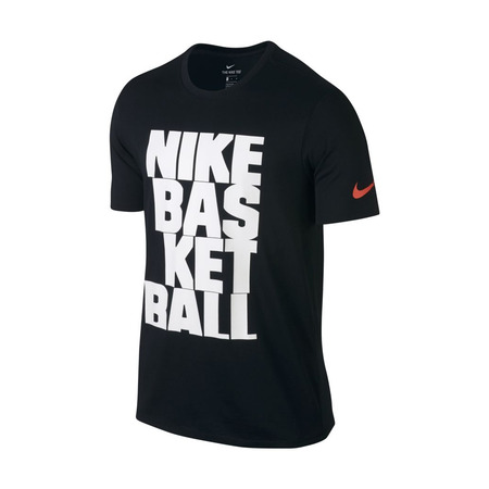 Nike Camiseta Dry BB (010/schwarz/weiß)