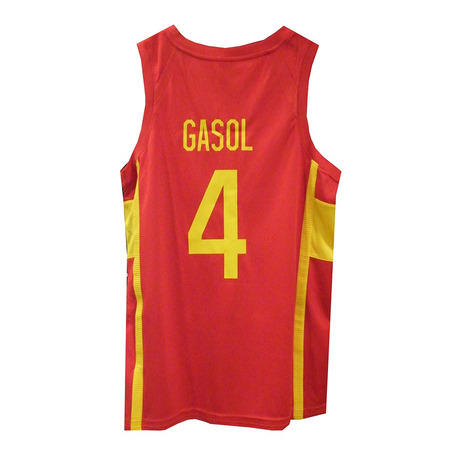 Nike T-Shirt Replica Spanisch Basketball Auswahl #4 GASOL#