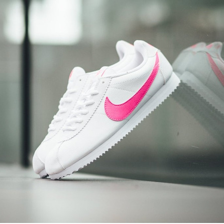 Nike Cortez (GS) "Sparkle" (106/white/pink blast)