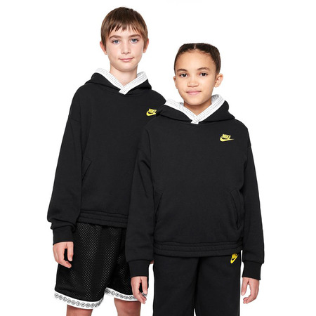 Nike Kultur des Basketball Kids Reversible Hoodie "Black"