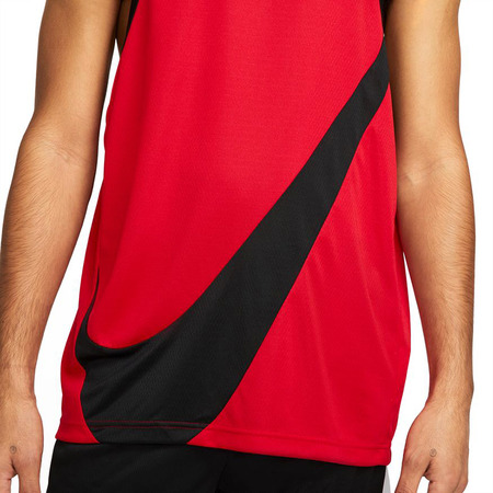 Nike Dri Fit Basket Crossover Jersey Red-Black