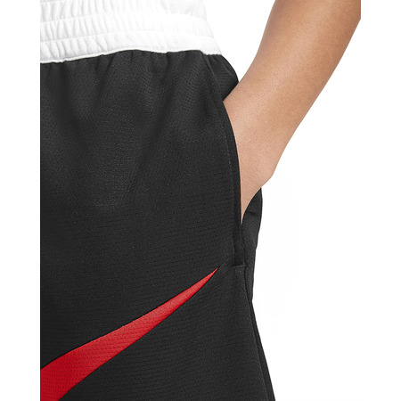 Nike Dri-Fit Basketball Shorts "Black-University Red"