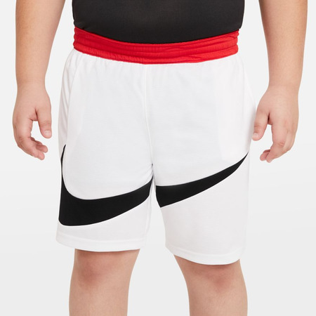 Nike Dri-Fit Basketball Shorts "White-University Red"