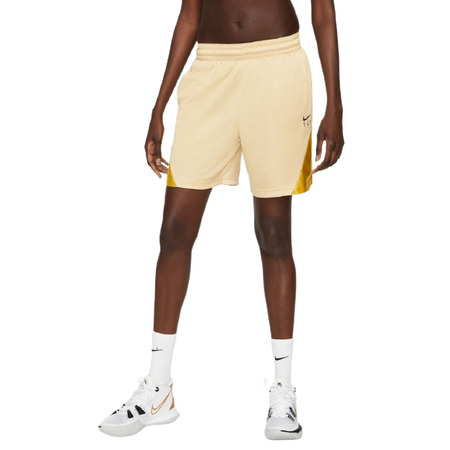 Nike Dri-FIT ISoFly Damen Basketball Shorts "Sesam-VividSulfur/Black"